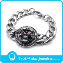 TKB-B0108 2015 China wholesale wrist bands jewelry fashion biker handmade mens bracelets